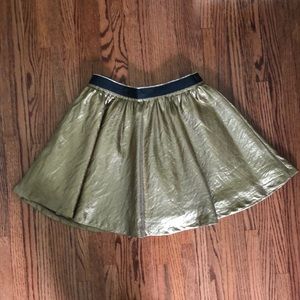 Maison Scotch Gold Skirt